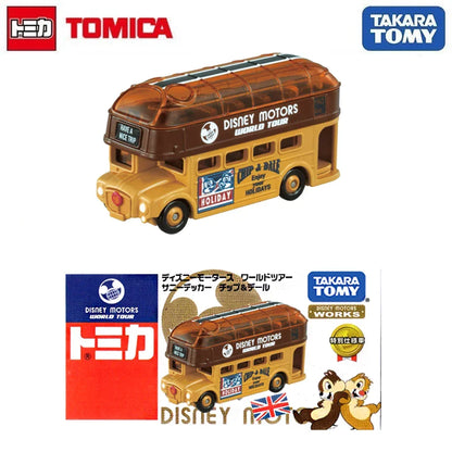 Takara Tomy Tomica Disney Motors World Tour Sunny Decker Chip &amp; Dale - Jaiman Toys