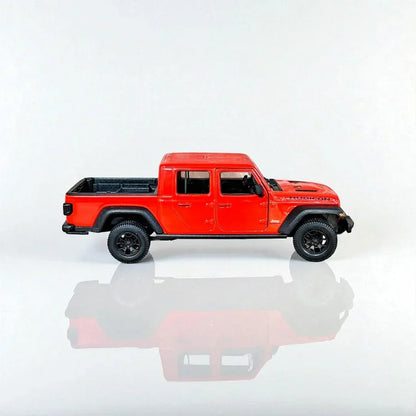 WELLY 1:27 2020 Jeep Gladiator Rubicon Diecast Car Model -Red (24103) - Jaiman Toys