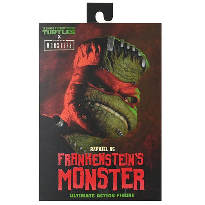 Teenage Mutant Ninja Turtles Raphael as Frankenstein's Monster action figure box