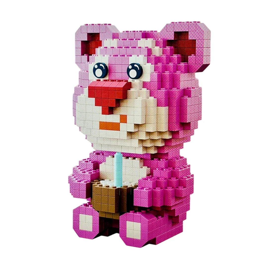 C. Bear Building Blocks Minifigure 6 Inch as Birthday Gift for Kids - Jaiman Toys