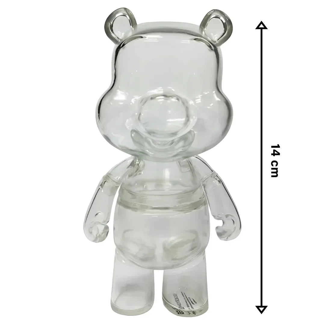 Disney! Winnie the Pooh - Transparent Bear Shaped Hoopy- Herocross ToyCFS#001 SE 6 inch - Jaiman Toys