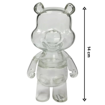 Disney! Winnie the Pooh - Transparent Bear Shaped Hoopy- Herocross ToyCFS#001 SE 6 inch - Jaiman Toys