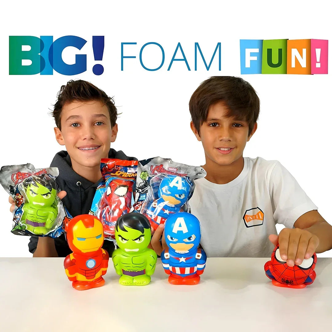 Marvel Avengers Action Figures Foam Squishy 4 pieces - Jaiman Toys