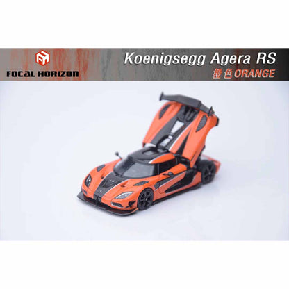 Focal Horizon 1:64 Koenigsegg Agera RS Orange Die-Cast Model Car | Premium Collector Edition