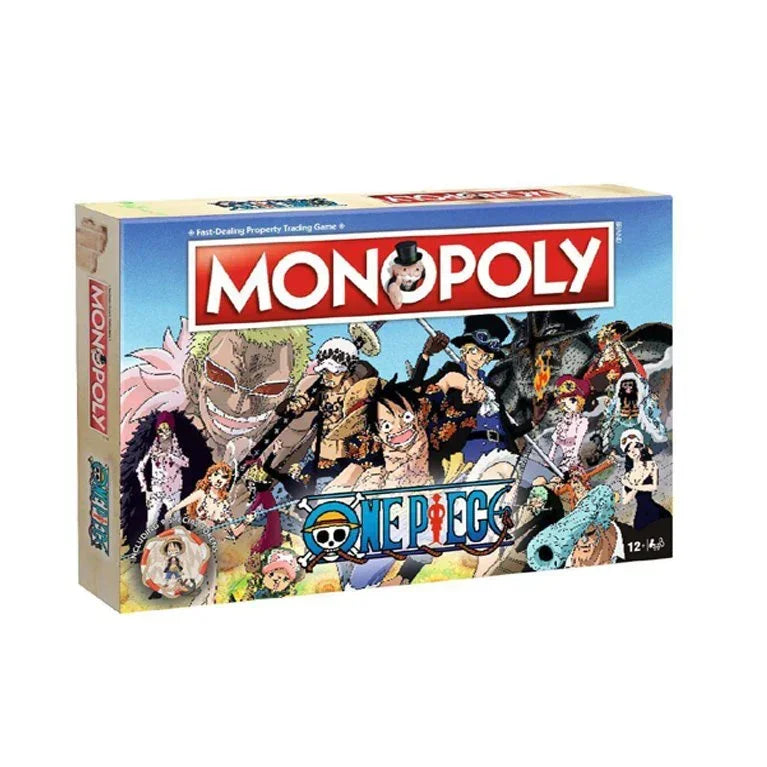 Monopoly! One Piece Monopoly: Set Sail for Treasure and Dominate the Grand Line! - Jaiman Toys