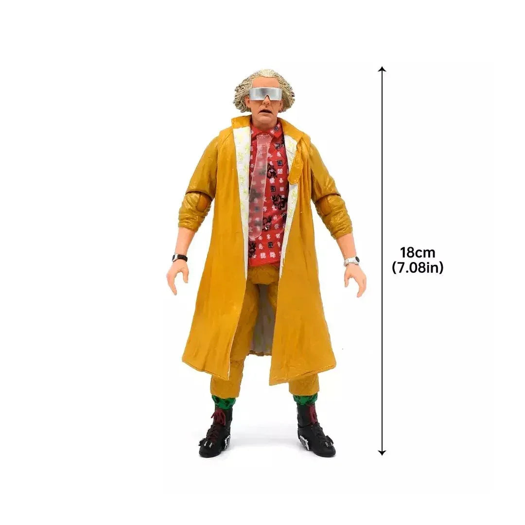 NECA Back to The Future Part 2 - 7" Scale Action Figure - Ultimate Doc Brown (2015) - Jaiman Toys