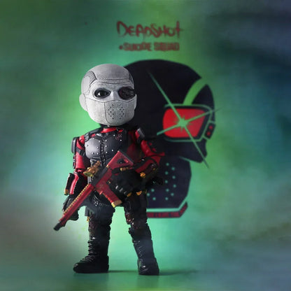 Herocross! DC Suicide Squad Deadshot Hybrid Metal 6” Action Figure HMF#071 - Jaiman Toys