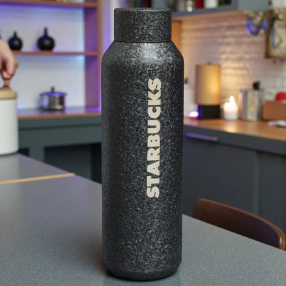 Starbucks 500ml Style Glossy Glitter Vacuum Insulated Stainless Steel Water Bottle