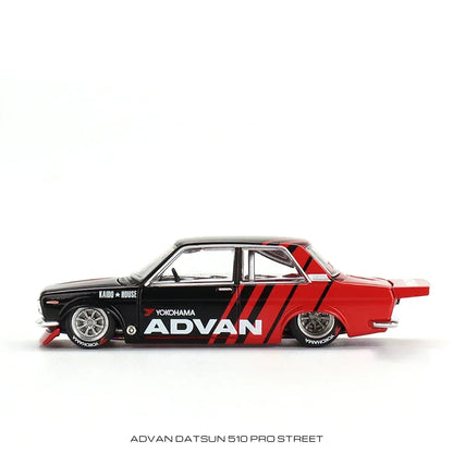 Kaido House + MINIGT 1:64 Datsun 510 Pro Street / Wagon ADVAN (3 Variant) Age 14+ - Jaiman Toys