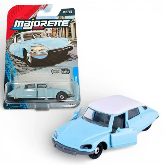 Majorette Street Car DS 21 (Light Blue-Vintage Cars - Opening Door