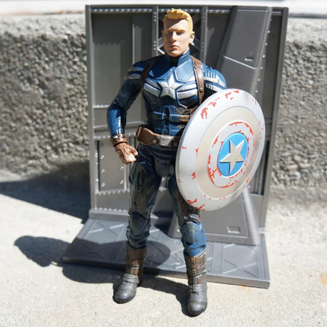 Captain America The Winter Soldier Exclusive Marvel Select Unmasked - Jaiman Toys