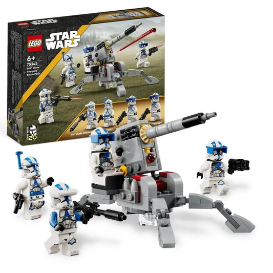 LEGO Star Wars 501St Clone Troopers Battle Pack 75345 Building Set - Jaiman Toys