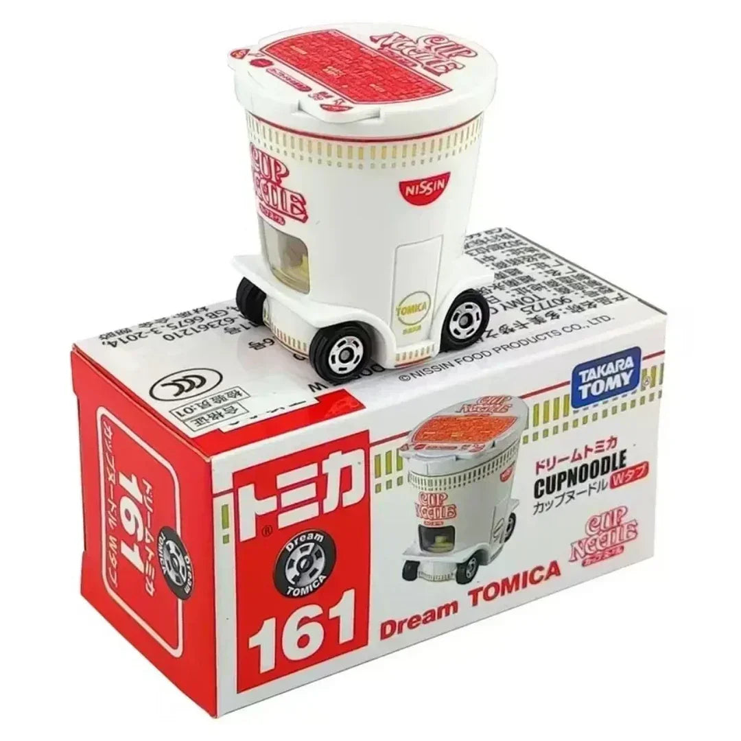 TAKARA TOMY Tomica Dream Tomica No.161 Cup Noodle W Tab Mini Car - Jaiman Toys
