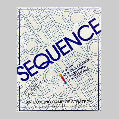 Sequence Board Game – Original Classic Strategy Game for 2 to 12 Players - Jaiman Toys