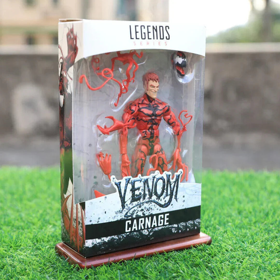 VENOM Carnage 6.5" Action Figure LEGENDS Series - Jaiman Toys