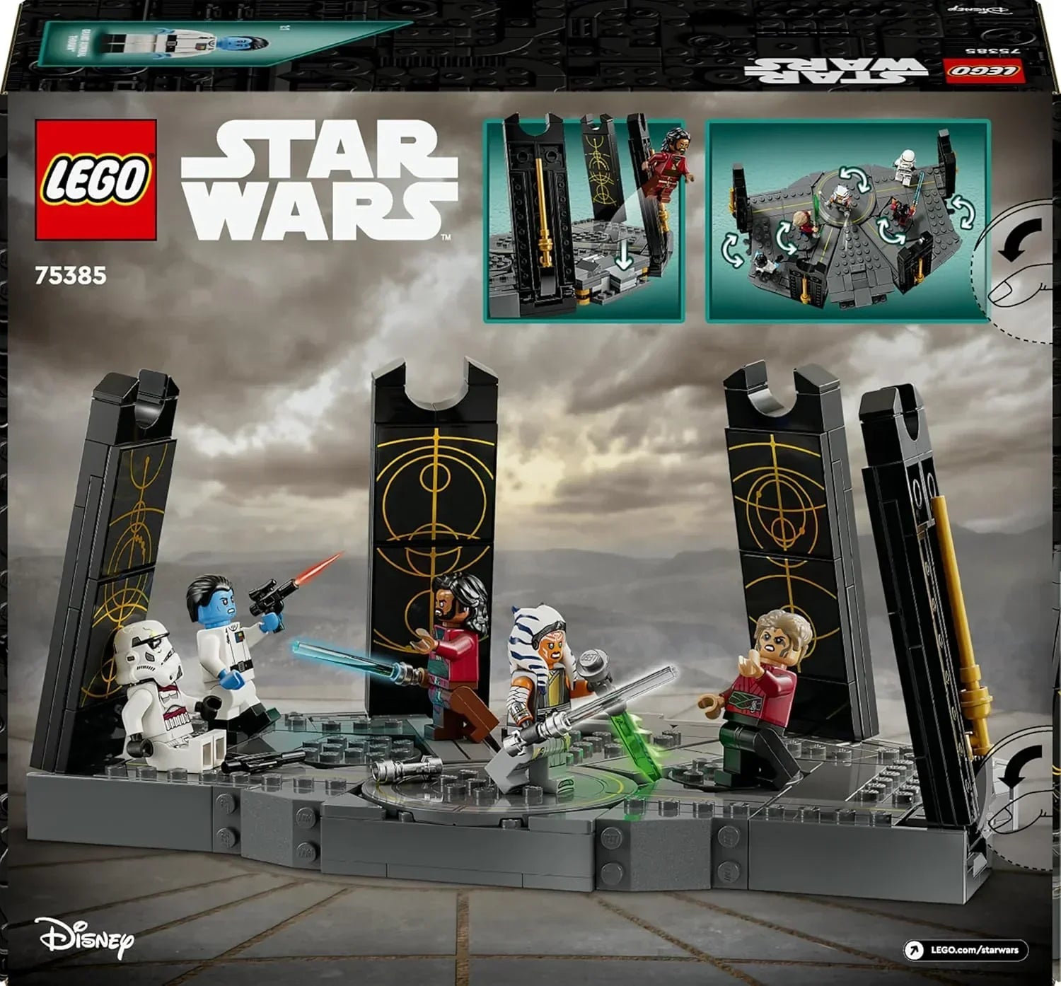 LEGO Star Wars Ahsoka Tanos Duel on Peridea Set 75385 Building Blocks - Jaiman Toys