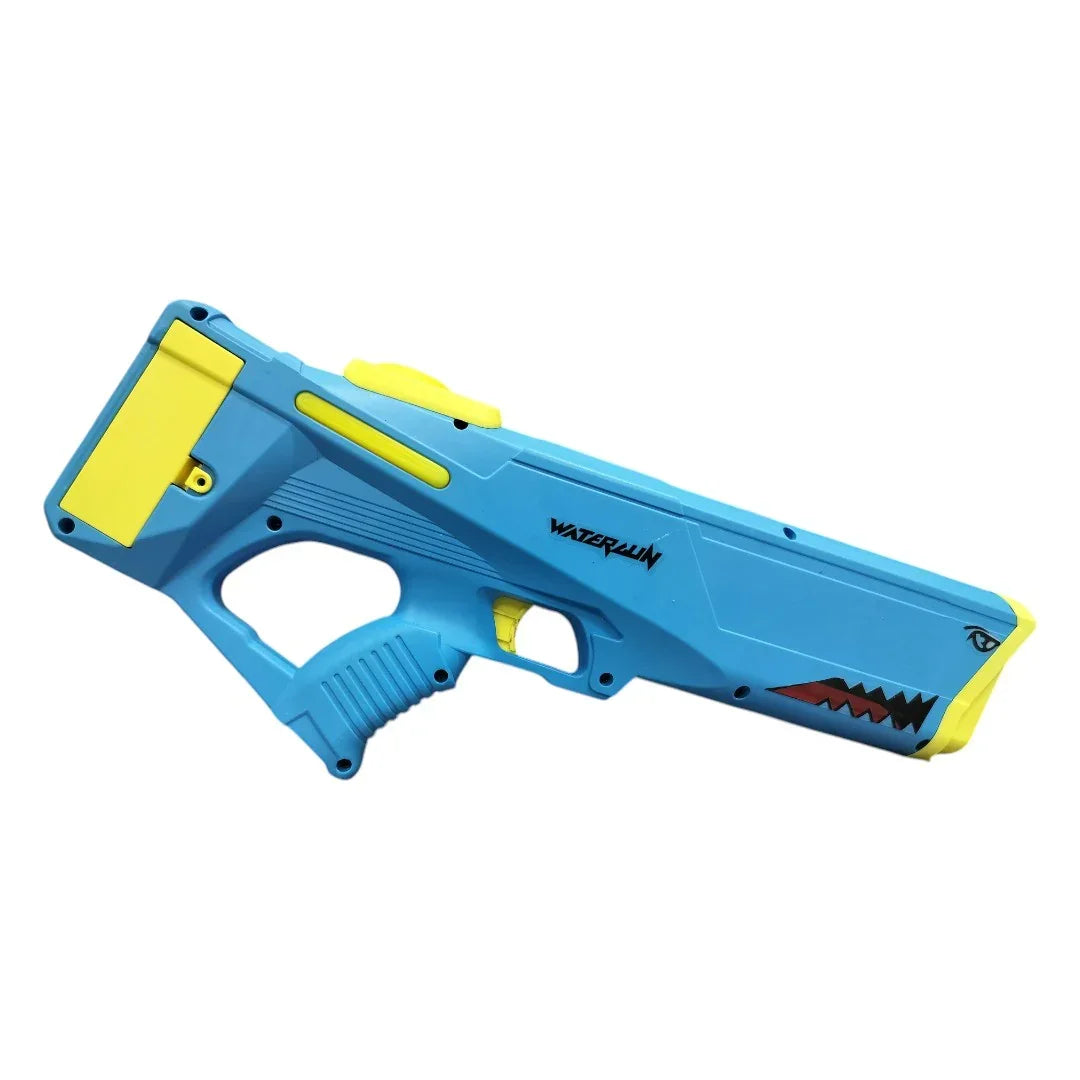Automatic Electric Water Gun, with Large Capacity, Holi Water Gun with Long Range Pistol for Children (Blue-Green) - Jaiman Toys
