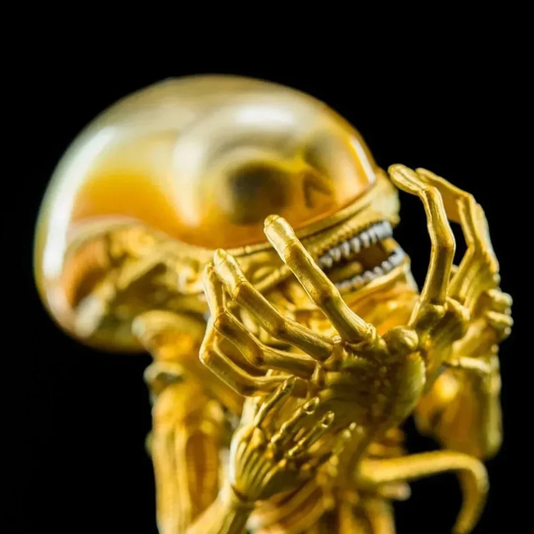 Herocross Alien Special Edition Gold Hybrid Action Figure - Jaiman Toys