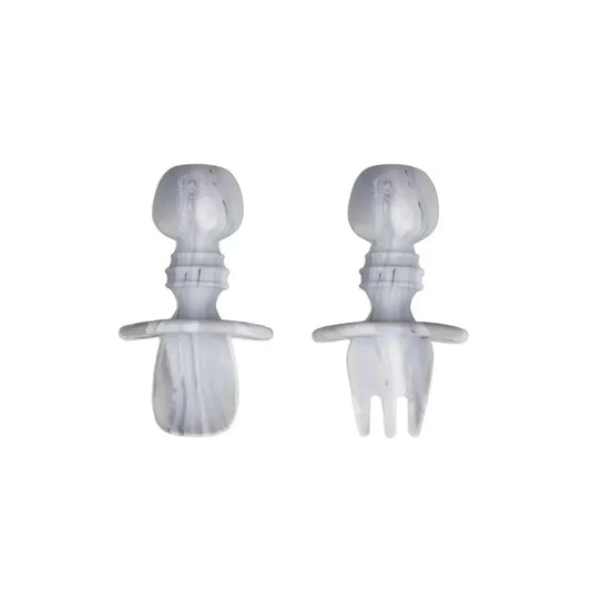 Bumkins Silicone Chewtensils Marble for Toddlers - Jaiman Toys