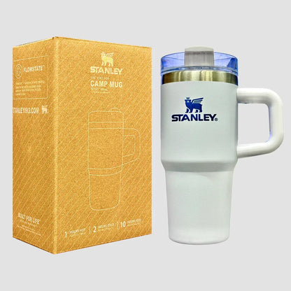Stanley Quencher H2.0 The Stay Hot Tumbler 14 OZ | 360 ML (White) - Jaiman Toys