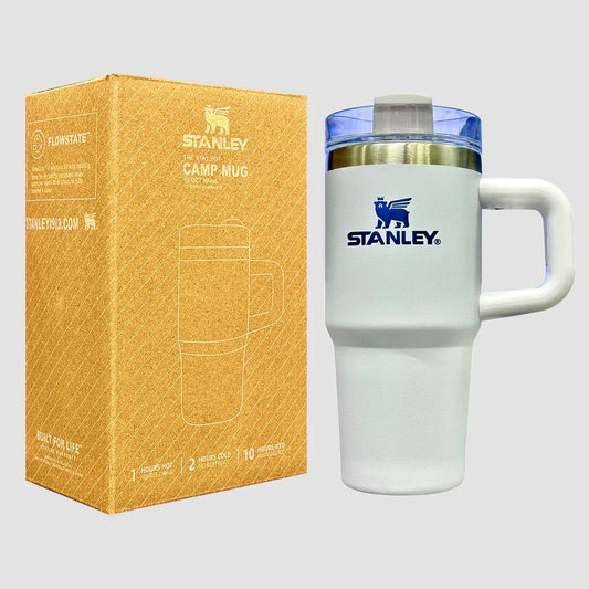 Stanley Quencher H2.0 The Stay Hot Tumbler 14 OZ | 360 ML (White) - Jaiman Toys