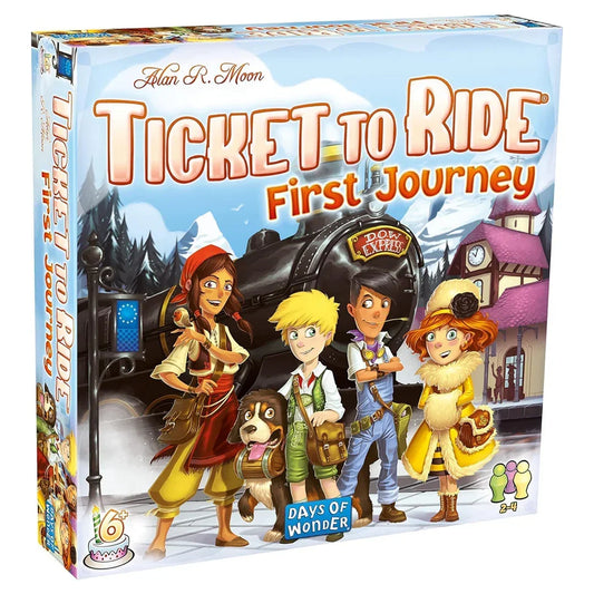Days of Wonder Ticket to Ride: Europe - First Journey - Jaiman Toys
