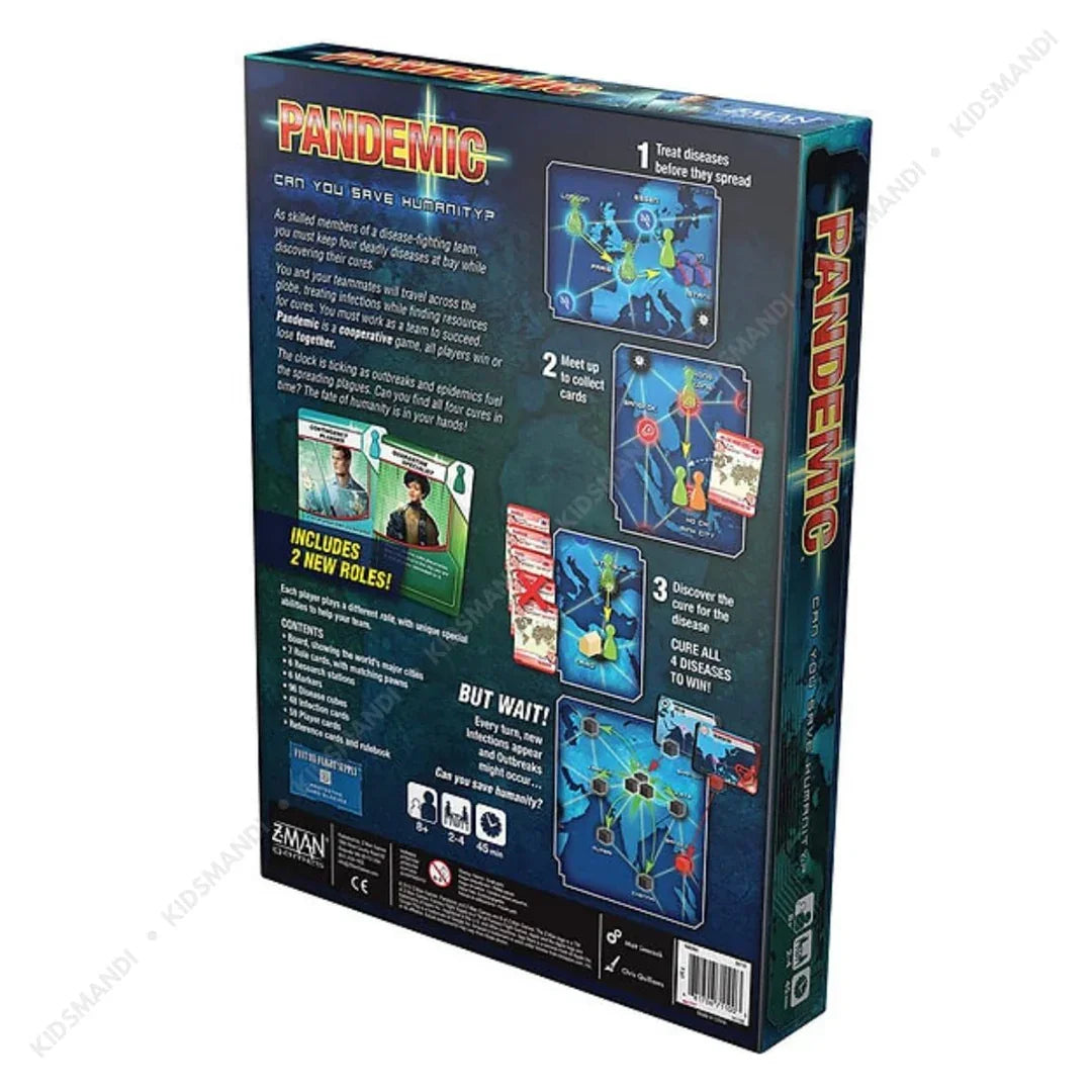 Pandemic Survival Strategy Board Game | Cooperative Gameplay for Family and Friends - Jaiman Toys