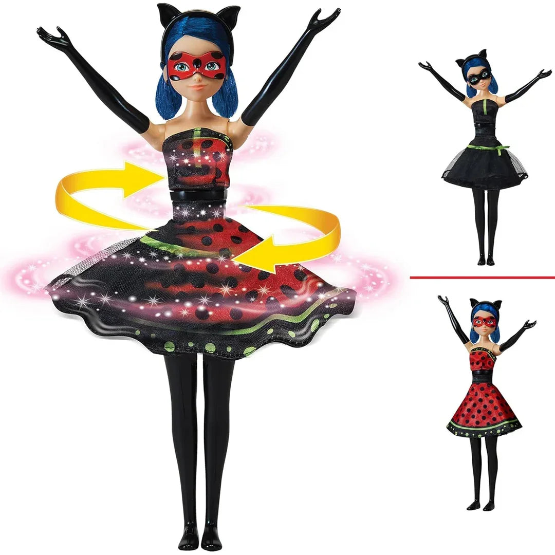 Miraculous Hero Switch Ladybug 10.5" Fashion Doll by Playmates Toys - Jaiman Toys