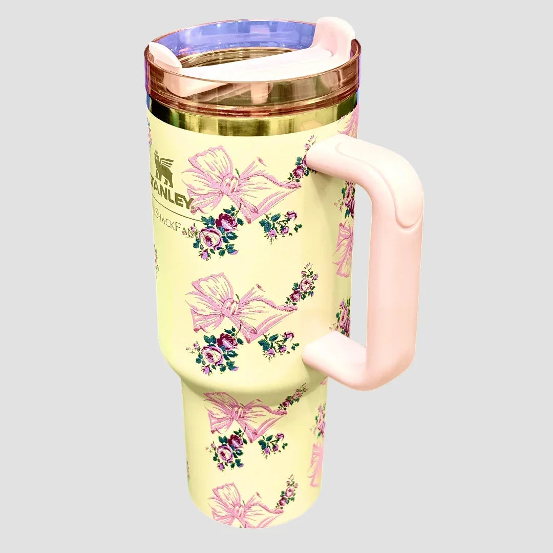 Stanley x LoveShackFancy Quencher H2.0 – 40 Oz of Floral Elegance & All-Day Hydration - Jaiman Toys