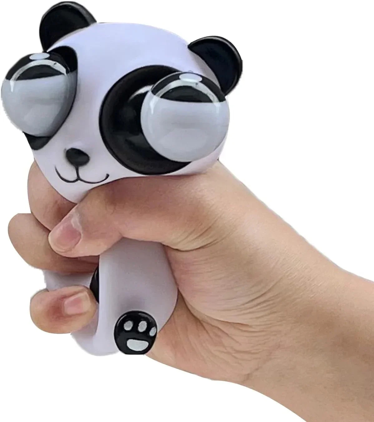Squishy Eye-Popping Panda 4 Pieces - Jaiman Toys
