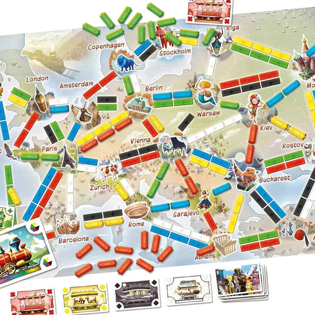 Days of Wonder Ticket to Ride: Europe - First Journey - Jaiman Toys