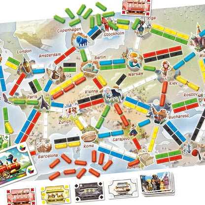 Days of Wonder Ticket to Ride: Europe - First Journey - Jaiman Toys