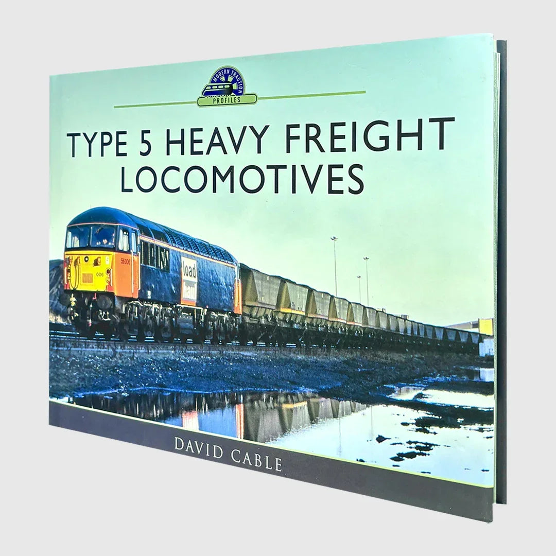 Type 5 Heavy Freight Locomotives Book by David Cable - Jaiman Toys
