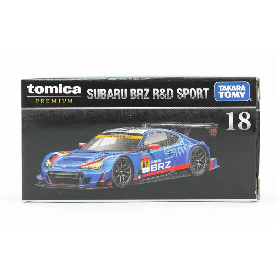 Takara Tomy Tomica Premium No. 18 Subaru BRZ R&D Sport - Jaiman Toys