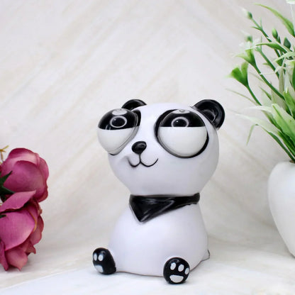 Squishy Eye-Popping Panda 4 Pieces - Jaiman Toys
