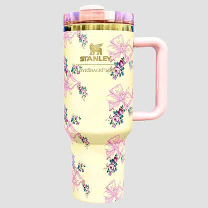 Stanley x LoveShackFancy Quencher H2.0 – 40 Oz of Floral Elegance & All-Day Hydration - Jaiman Toys