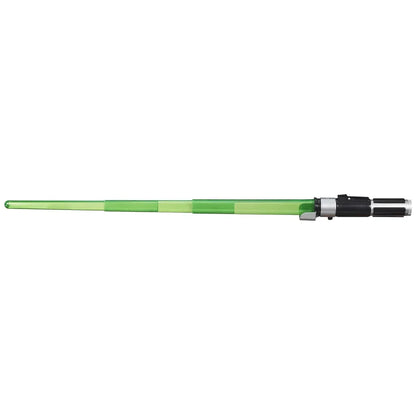 Star Wars Rebels Yoda Electronic Lightsaber Extends Over 11/2 feet Long Green - Jaiman Toys