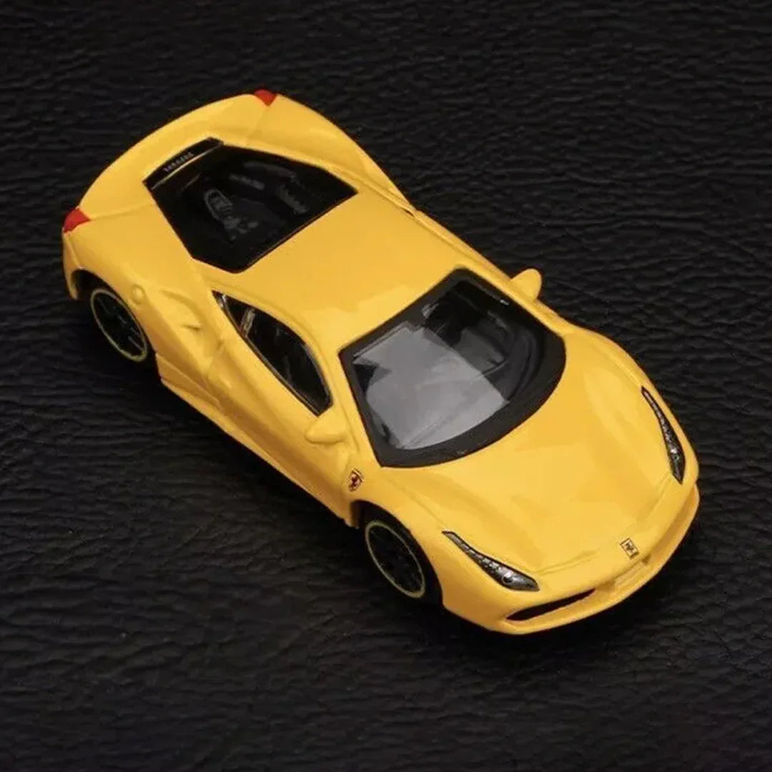 Bburago 488 GTB Racing Sport Model Car 1:64 Scale - Jaiman Toys