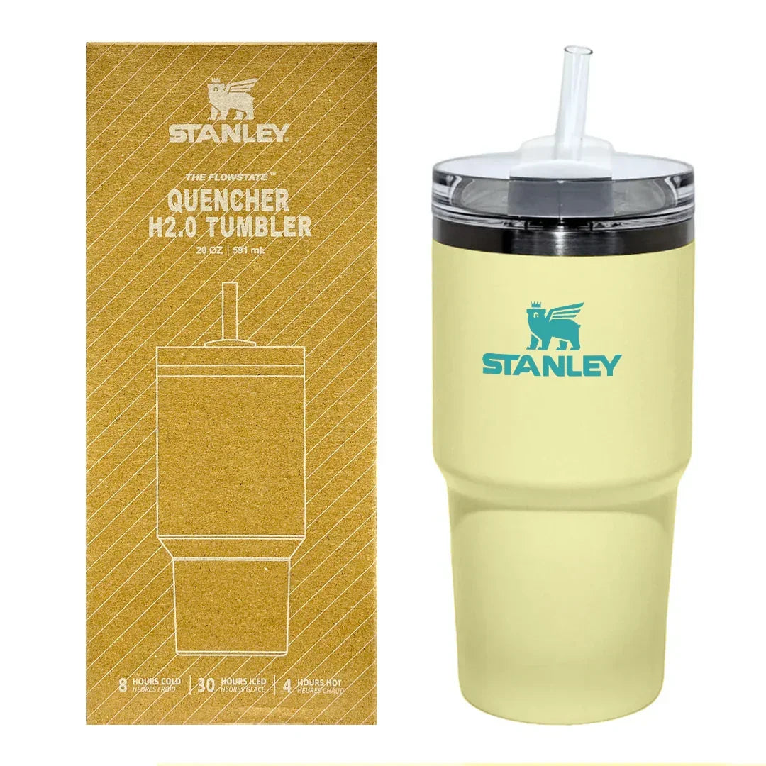 Stanley The Quencher H2.0 FlowState Tumbler 20 OZ | 590 ML (White) - Jaiman Toys