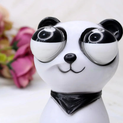Squishy Eye-Popping Panda 4 Pieces - Jaiman Toys