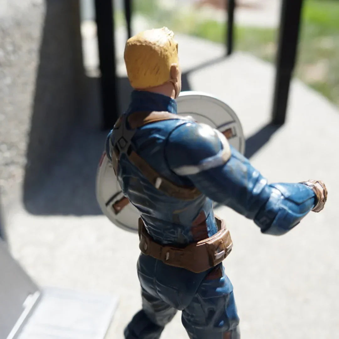 Captain America The Winter Soldier Exclusive Marvel Select Unmasked - Jaiman Toys