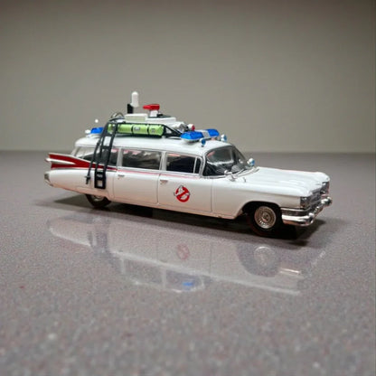 YS Model 1:64  Cadillac Miller-Meteor ECTO-1 – Ghostbusters Diecast Car