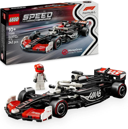 LEGO 77250 Speed Champions MoneyGram Haas F1 Team VF-24 Racing Car - Jaiman Toys