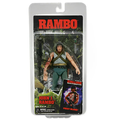 Rambo John J. Rambo action figure in original packaging with accessories, collectible toy