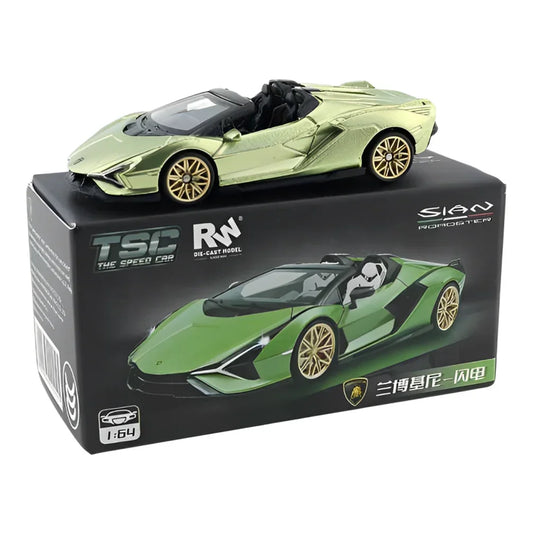 Lamborghini Sián Roadster The speed car (TSC) die-cast model 1:64 - Jaiman Toys