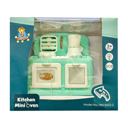 Pablo Honey Mini Oven Household Play Set (Blue) - Jaiman Toys