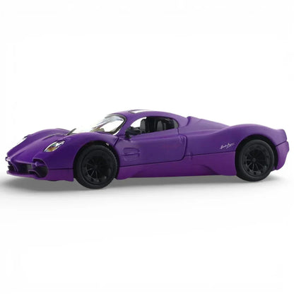 RMZ City 1:36 Pagani Utopia Diecast Car Model – Matt Purple| Openable Doors,Pull Back