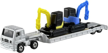 TOMICA 42 ISUZU GIGA HEAVY COSTRUCTION MACHINERY TRANSPORTER - Jaiman Toys