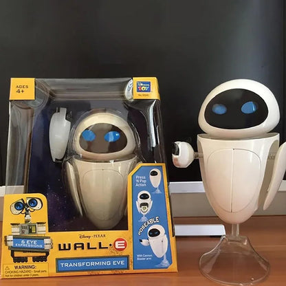 Disney Pixar Wall-e Thinkway Toys Transforming Eve Robot - Jaiman Toys