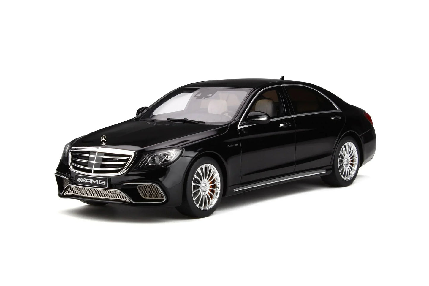 MJ Model 1:64 Mercedes-Benz S65 AMG W222 Diecast Car Model | Luxury AMG S-Class Collectible